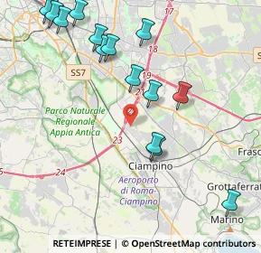 Mappa Via Paolo Orsi, 00178 Roma RM, Italia (5.00714)