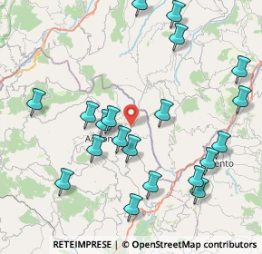 Mappa Via Villanelle, 86080 Belmonte del Sannio IS, Italia (9.55)