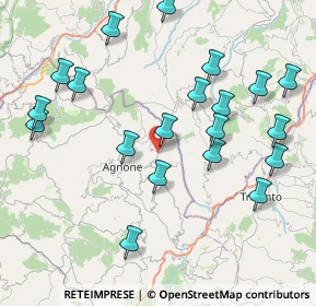 Mappa Via Villanelle, 86080 Belmonte del Sannio IS, Italia (9.442)