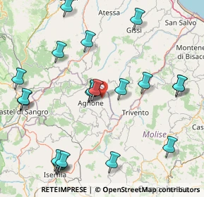 Mappa Via Villanelle, 86080 Belmonte del Sannio IS, Italia (20.6675)