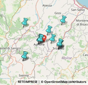 Mappa Via Villanelle, 86080 Belmonte del Sannio IS, Italia (11.10429)