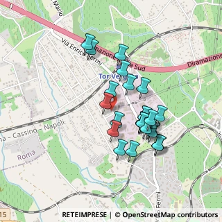 Mappa Via Domenico Cicinelli, 00044 Frascati RM, Italia (0.41481)