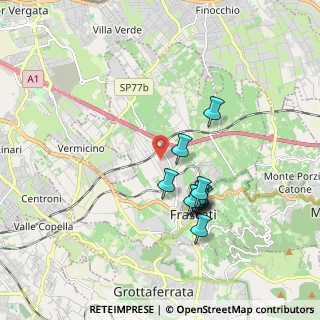 Mappa Via Domenico Cicinelli, 00044 Frascati RM, Italia (1.69455)