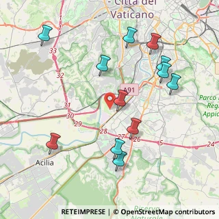 Mappa Via dell'Ippica, 00144 Roma RM, Italia (4.63917)