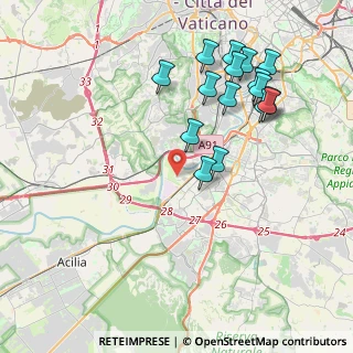Mappa Via dell'Ippica, 00144 Roma RM, Italia (4.49938)