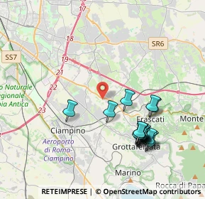 Mappa Via dell'Acqua Acetosa, 00044 Frascati RM, Italia (4.32824)