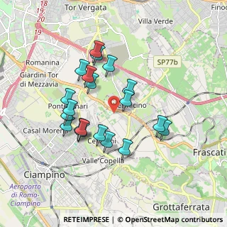 Mappa Via dell'Acqua Acetosa, 00044 Frascati RM, Italia (1.7185)
