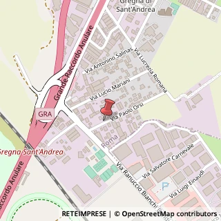Mappa Via Paolo Orsi, 36, 00178 Roma, Roma (Lazio)