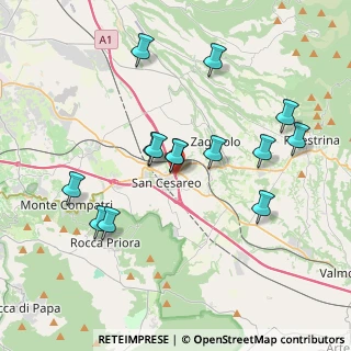 Mappa Via Podere Trieste, 00030 San Cesareo RM, Italia (3.85714)