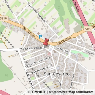 Mappa Via Filippo Corridoni, 16, 00030 San Cesareo, Roma (Lazio)