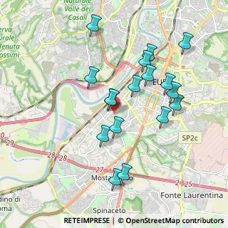 Mappa Via Budapest, 00144 Roma RM, Italia (1.92529)