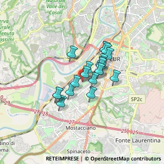 Mappa Via Budapest, 00144 Roma RM, Italia (1.248)