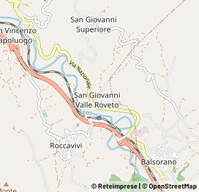 Mappa Via Savoia, 67050 Balsorano AQ, Italia (0.92308)