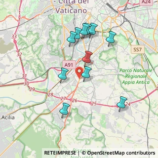 Mappa Viale Libano, 00144 Roma RM, Italia (3.86455)