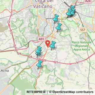 Mappa Viale Libano, 00144 Roma RM, Italia (5.01909)