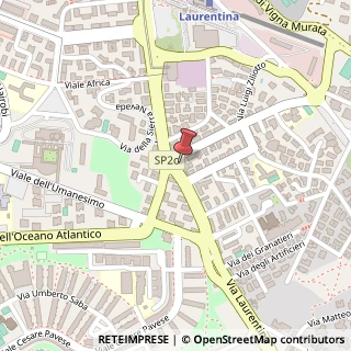 Mappa Via Laurentina, 607, 00143 Roma, Roma (Lazio)