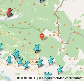 Mappa Località Colle Pannunzio, 03016 Guarcino FR, Italia (6.8075)