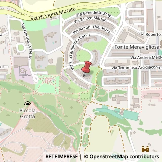 Mappa Via Elio Lampridio Cerva, 207, 00143 Roma, Roma (Lazio)