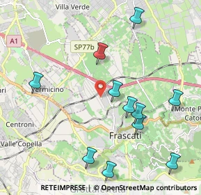 Mappa Via G. Casinovi, 00044 Frascati RM, Italia (2.42818)