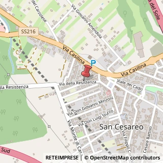 Mappa Via della Resistenza, 24/A, 00030 San Cesareo, Roma (Lazio)