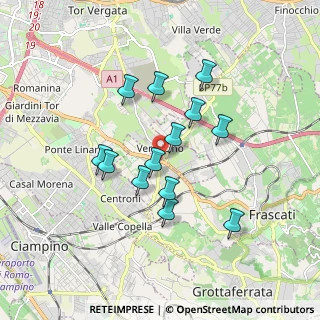 Mappa Via Acquedolci, 00133 Roma RM, Italia (1.59385)