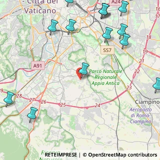 Mappa Via Nicolo Giorgi, 00143 Roma RM, Italia (6.64857)