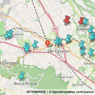 Mappa Via Giovanni Cena, 00030 San Cesareo RM, Italia (2.983)