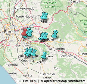 Mappa Via Giacomo Brodolini, 00030 San Cesareo RM, Italia (11.949)