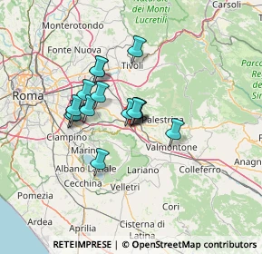 Mappa Via Giacomo Brodolini, 00030 San Cesareo RM, Italia (10.26)