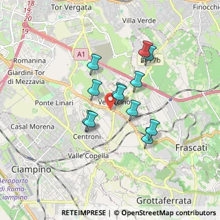 Mappa Via Tuscolana, 00133 Roma RM, Italia (1.40417)