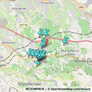 Mappa Via degli Ulivi, 00044 Frascati RM, Italia (1.46625)