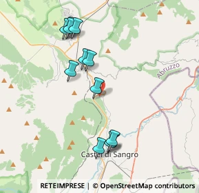 Mappa SP 119, 67037 Roccaraso AQ, Italia (4.11667)