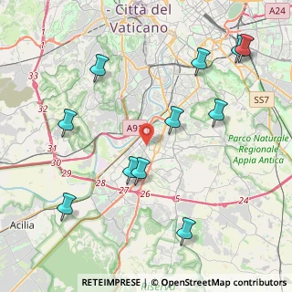 Mappa Viale del Ciclismo, 00144 Roma RM, Italia (5.08182)