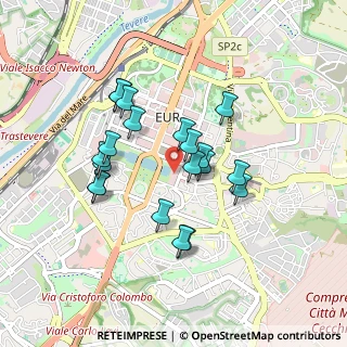 Mappa Piazzale Enrico Mattei, 00144 Roma RM, Italia (0.812)