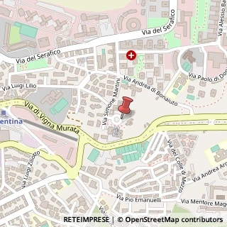 Mappa Via Simone Martini, 127, 00142 Roma, Roma (Lazio)