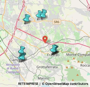 Mappa Via A. Giammarioli, 00044 Frascati RM, Italia (4.21733)