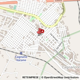 Mappa Via Montegrappa, 32, 71010 Cagnano Varano, Foggia (Puglia)