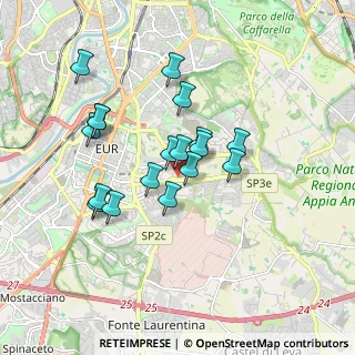 Mappa Via Vigna Murata, 00143 Roma RM, Italia (1.58056)