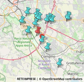 Mappa Via Gori Antonio Francesco, 00178 Roma RM, Italia (3.96063)