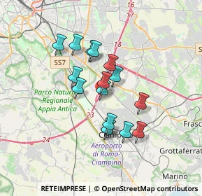 Mappa Via Gori Antonio Francesco, 00178 Roma RM, Italia (2.85)