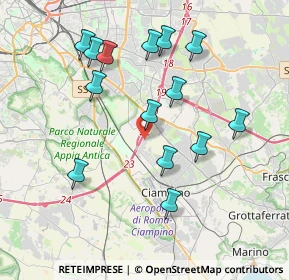 Mappa Via Gori Antonio Francesco, 00178 Roma RM, Italia (4.05643)