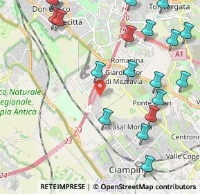 Mappa Via Gori Antonio Francesco, 00178 Roma RM, Italia (2.9)