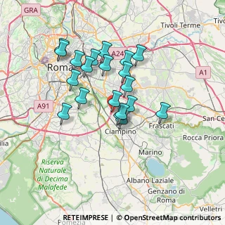 Mappa Via Gori Antonio Francesco, 00178 Roma RM, Italia (6.235)