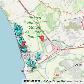 Mappa R7G9+VQ, 00054 Fiumicino RM, Italia (5.364)