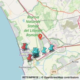 Mappa R7G9+VQ, 00054 Fiumicino RM, Italia (4.30133)