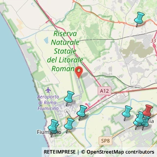 Mappa R7G9+VQ, 00054 Fiumicino RM, Italia (7.31333)