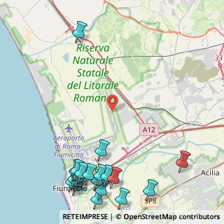 Mappa R7G9+VQ, 00054 Fiumicino RM, Italia (6.8345)