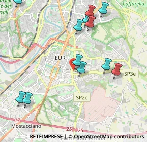 Mappa Via della Stazione Laurentina, 00143 Roma RM, Italia (2.4725)