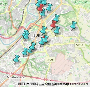 Mappa Via della Stazione Laurentina, 00143 Roma RM, Italia (2.04)