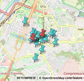 Mappa Via della Stazione Laurentina, 00143 Roma RM, Italia (0.4775)